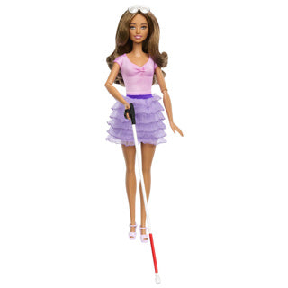 Barbie Pop Fashionista mit lila Kleidung