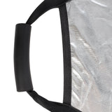 Studioking Grip Refrector Silber Weiß CRGSW60 60 cm - afbeelding 2