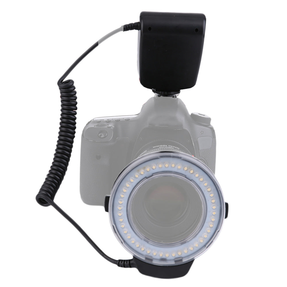 StudioKing Makro-LED-Ringlampe mit Blitz RL-130