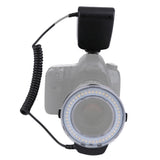 StudioKing Makro-LED-Ringlampe mit Blitz RL-130 - afbeelding 1