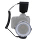 StudioKing Makro-LED-Ringlampe mit Blitz RL-130