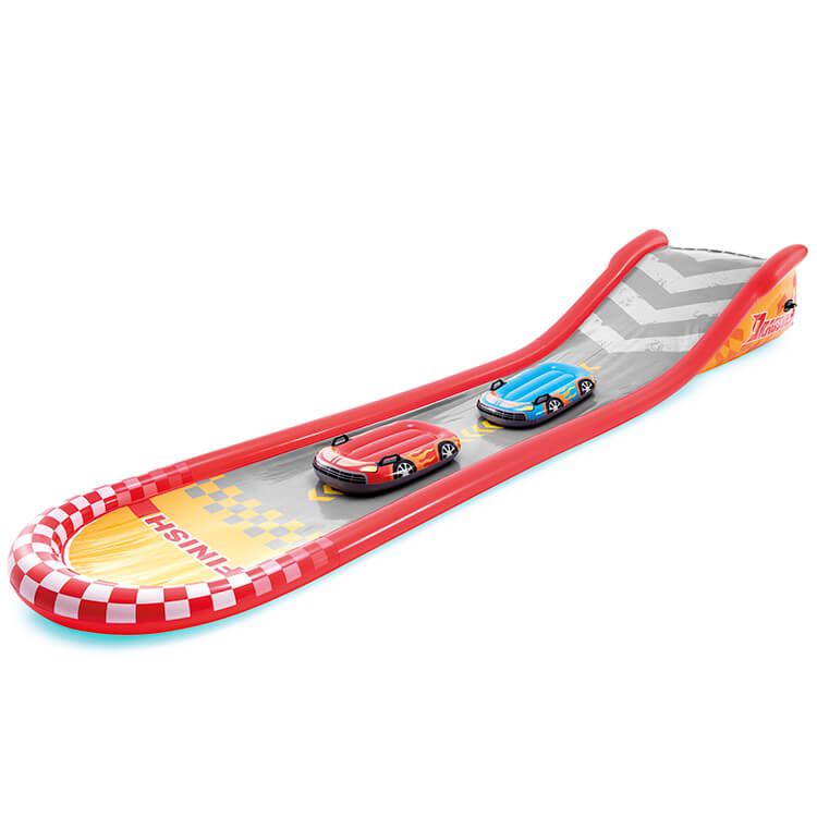 Wasserstrahlmatte mit 2 Bodyboards 560 cm