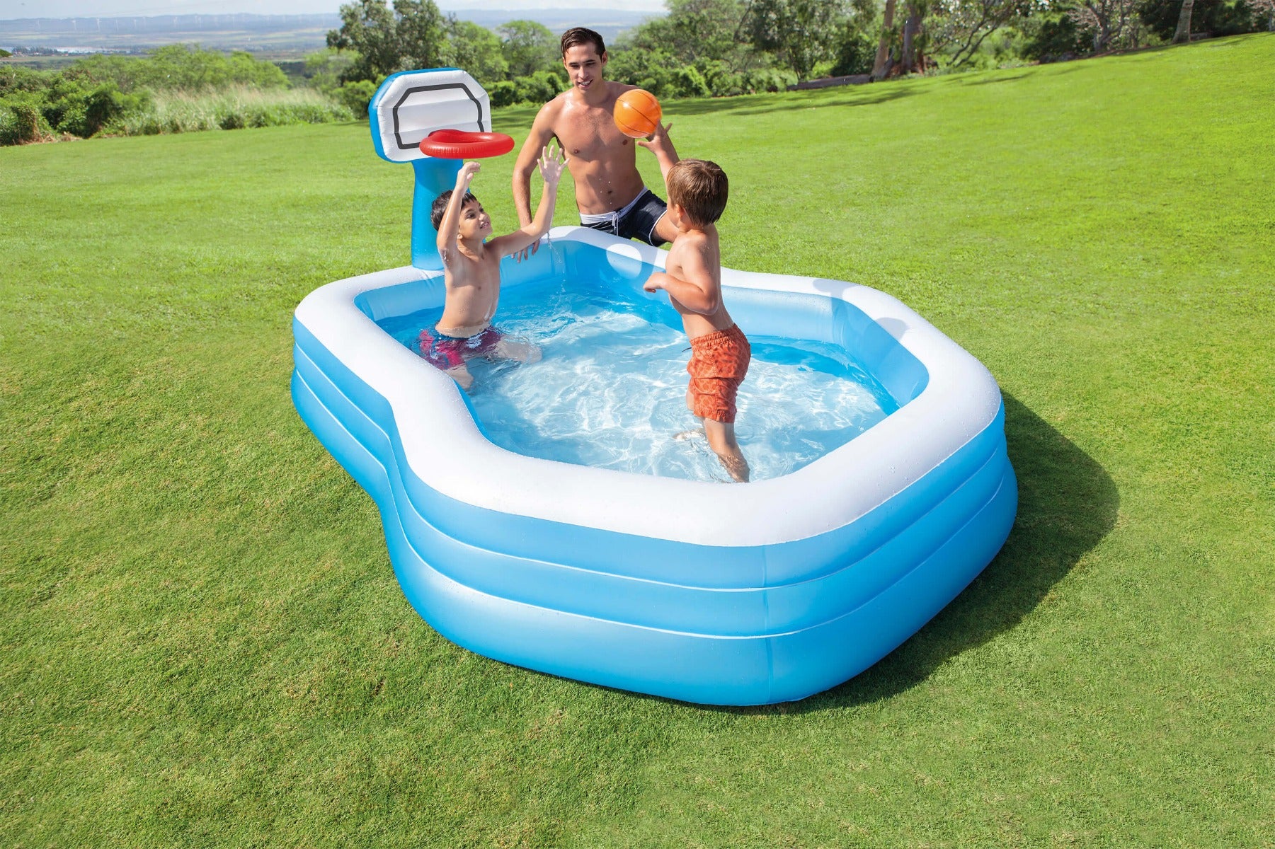 Aufblasbarer Pool von Shootin Hoops