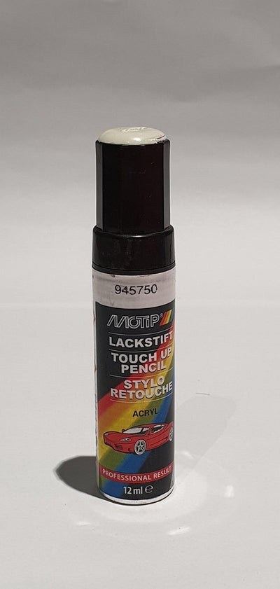 Motip - Autolackstift 945750 - Weiß - 12 ml - Uni