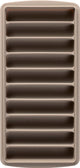 Aya ida aya ida – Eiswürfelform – Eiswürfelform – Silikon-Eiswürfelform mit Deckel – BPA-frei – wiederverwendbar – längliche Eiswürfel für Flaschen – Kaltgetränke – Treibholz