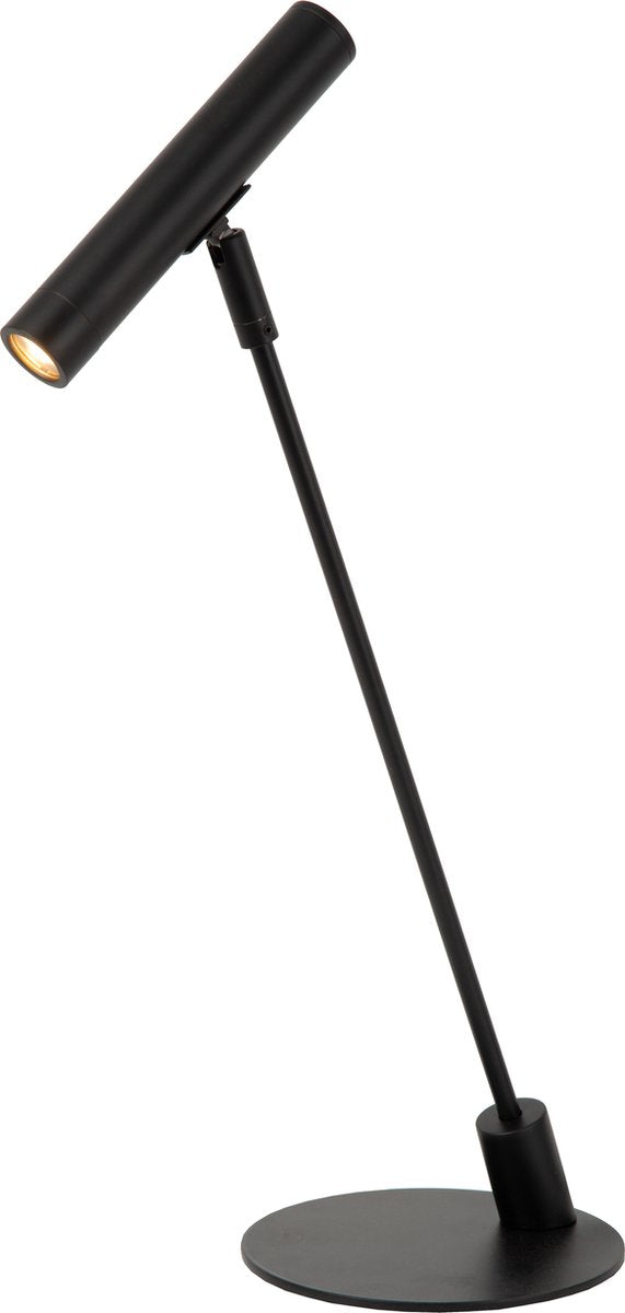 Lucide Alec – Schreibtischlampe – LED 3 Stepdim – G9 – 1x3 W 2700 K – inklusive austauschbarer Ringe – schwarz