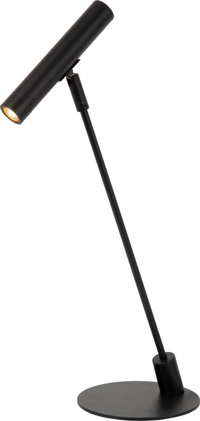 Lucide Alec – Schreibtischlampe – LED 3 Stepdim – G9 – 1x3 W 2700 K – inklusive austauschbarer Ringe – schwarz