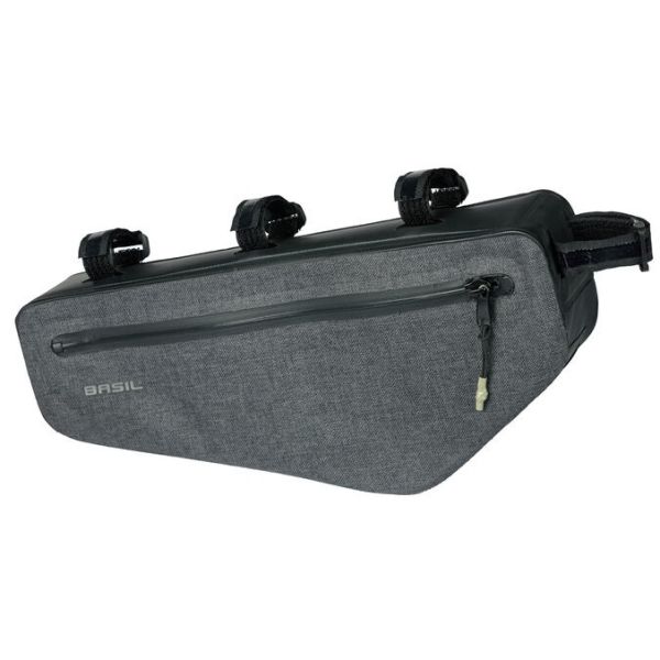 Der Basilikum Navigator Storm Frametas - wasserdichte Fahrradbeutel - Unisex - Schwarz