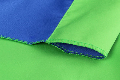 Studioking -Hintergrundtuch 2,7 x 5 m blau Grün