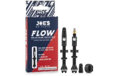 Joes No Flats - Tubeless Valiel Flow Hochluftvolumen 45 mm 2 Teile