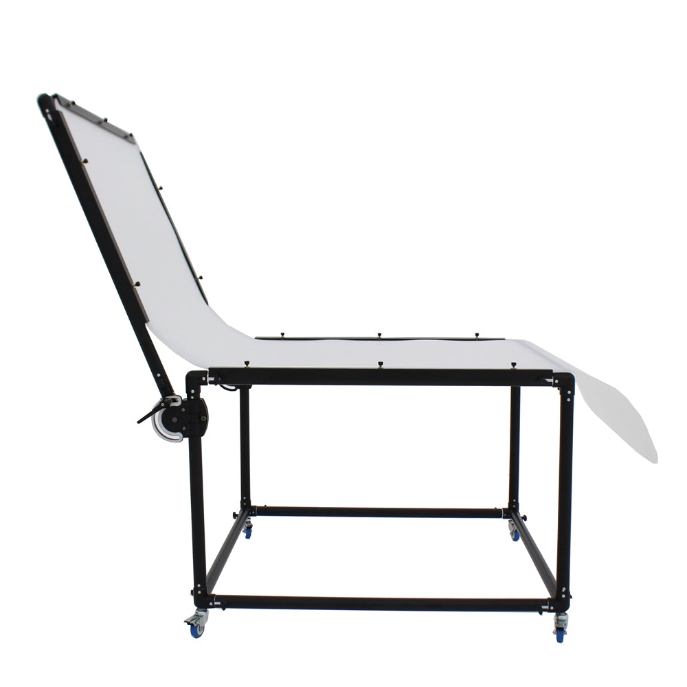 StudioKing Professioneller Aufnahmetisch FST-10200W 100x200 cm