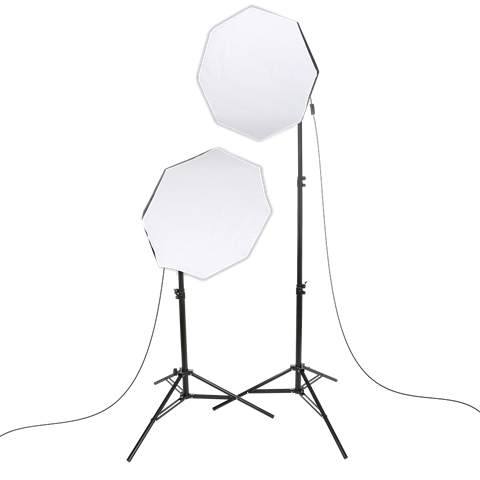 StudioKing Tageslicht-Set PK-SB608K 2x85W