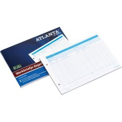 Tagesarbeitsblätter a5425-014 21 x 14,8 cm einzeln 50 Blatt