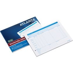 Wöchentliches Arbeitsblatt a5425-015, 21 x 14,8 cm, einzeln, 50 Blatt