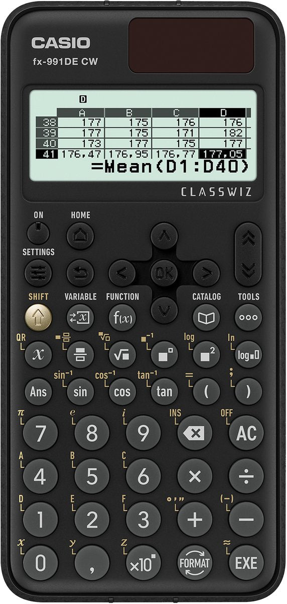 Casio calculator - fx-991de cw