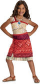 Disguise Disney – Moana 2, Kostüm Moana Vaiana Basic Plus Kleid, Größe XS (3–4 Jahre)