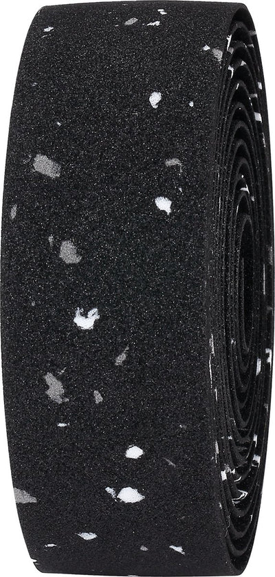 Bbb Cycling Lenkerband Rennrad – selbstklebendes Lenkerband mit Stretchmaterial – rutschfest – Länge: 200 cm – Dicke: 2 mm – inklusive Lenkerkappen – schwarz gesprenkeltes Öko – Rennband BHT-01 Öko