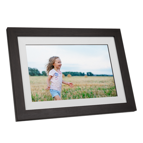 Benel Frameo Digitaler Fotorahmen HF-101WB Braun 10.1 Zoll