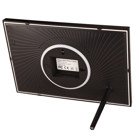 Benel Frameo digitaler Fotorahmen HF-109T Schwarz 10,1 Zoll mit Framsglühen
