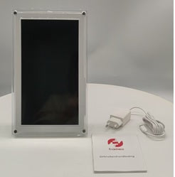 Benel Frameo digitaler Fotorahmen WT-101b Acryl transparent 10,1 Zoll