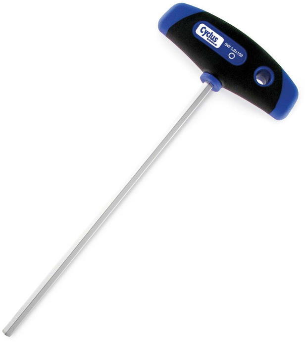 Cycplus-Zyklus 720557 T-Inbuss-Schlüssel 5mm 150 mm lang