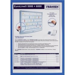 Dokumentenhalter Franks A4 blau 5 Stück