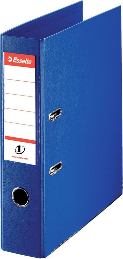 Ordner esselte blau A4 500 Blatt aus Karton Polypropylen