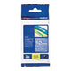 Etikettenband Brother TZE535 12mmx8m weiß blau