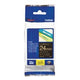 Etikettenband Brother tze354 24mmx8m gold schwarz