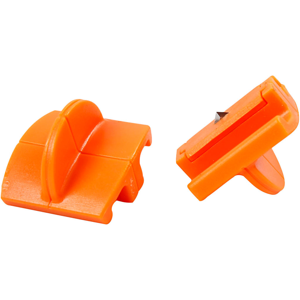 Fiskars Triple Track Messer, 2 Stück 1 Box