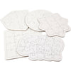 Creativ Firmenpuzzle, Größe 17-21 cm, weiß, 10 Teile, 1 Box