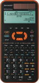 Sharp wissenschaftlicher Taschenrechner – elw531xgyr – schwarz orange – 1 x AAA-Batterie – sh-elw531xgyr