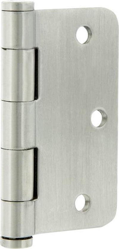Starx-Scharnier, quadratisches Modell, mit losem Stift, runde Ecken, Edelstahl 76 x 76 mm (3 Stück)