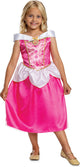 Verkleidung Disney Prinzessin – Dornröschen, Aurora-Kleid klassisch, Größe S (5 – 6 Jahre), Mädchen