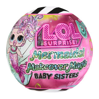 Lol Überraschungs-Meerjungfrauen-Makeover, magische Baby-Schwestern | 12 Stück
