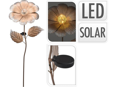 Pro Garden Solar Gartenpflücker Blume auf Stiel LED