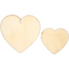 Creativ Company Herzen, Größe 5,1x5,1 cm, 12 Stück, 1 Box