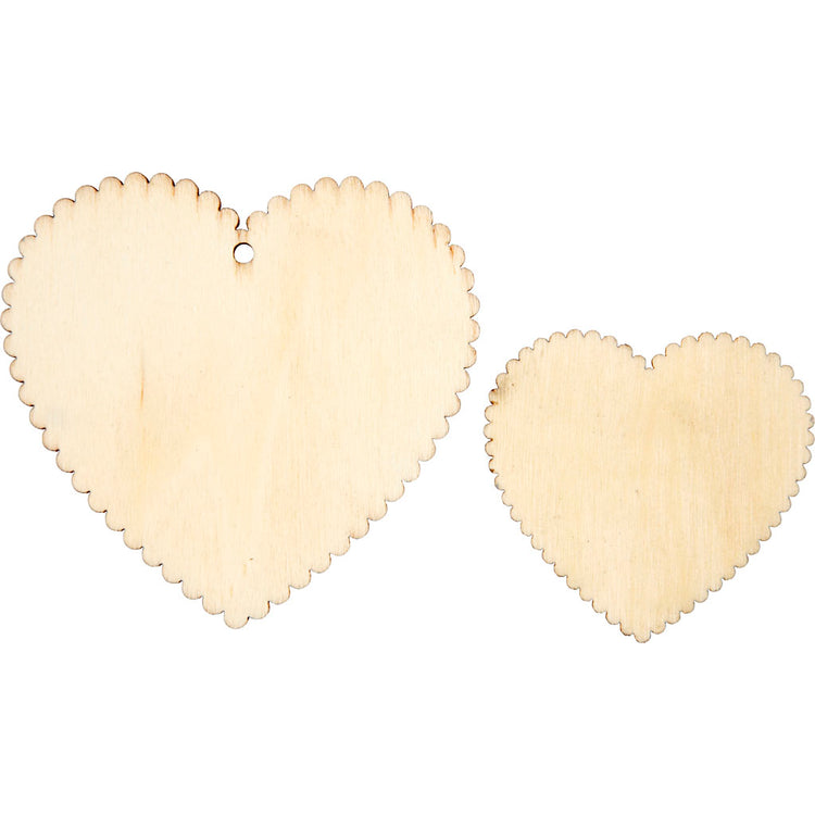 Creativ Company Herzen, Größe 5,1x5,1 cm, 12 Stück, 1 Box