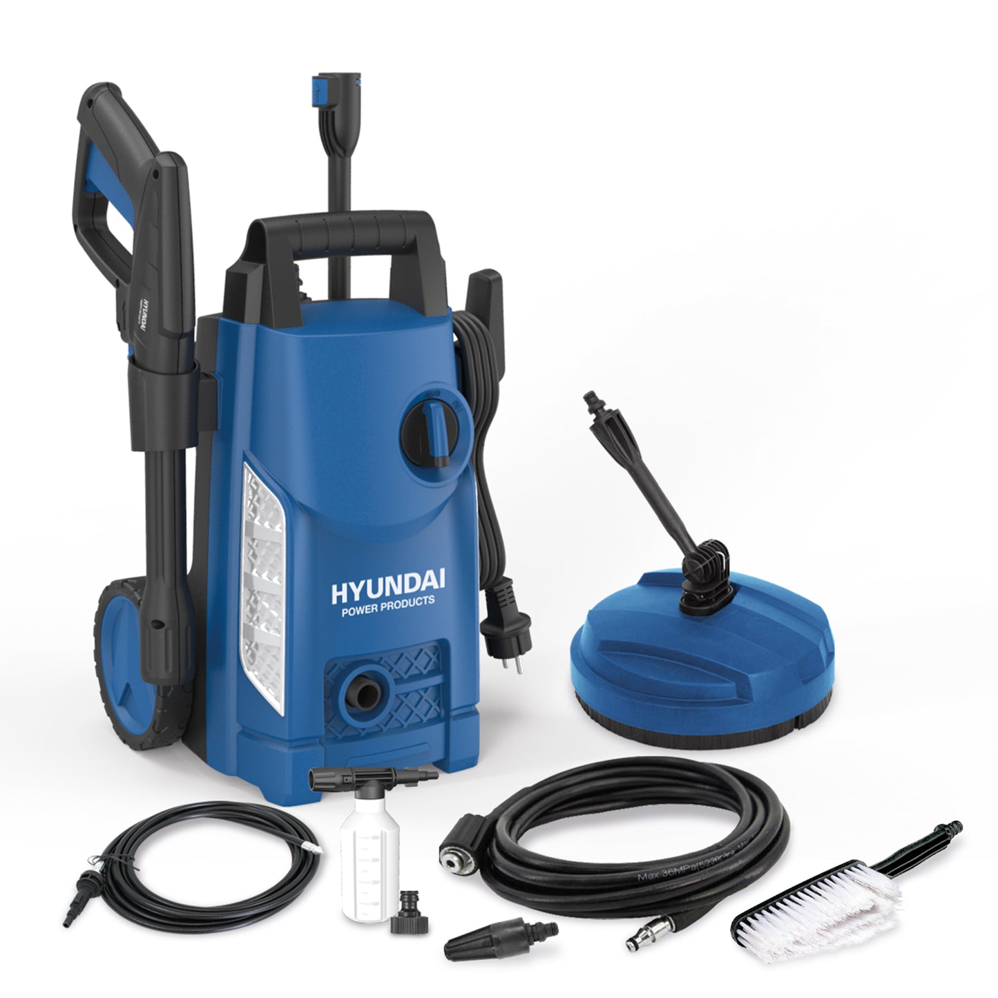 Hyundai Hochdruckreiniger-Set | 1500 W – 57507