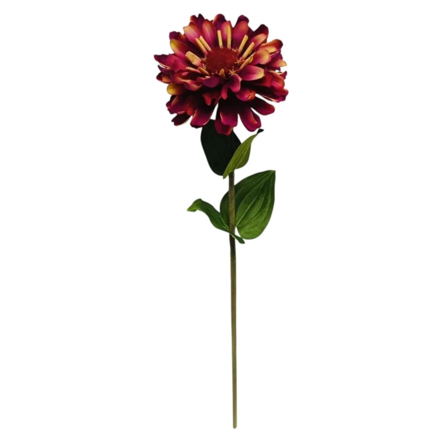 Mansion Atmosphäre Kunstblume Zinnie Lila 58cm