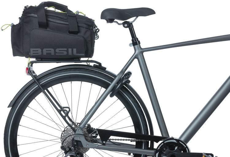 Basilikum Miles XL Mikes Gepäckverhalten Beutel wasserdicht 9-36L Schwarzer Kalk