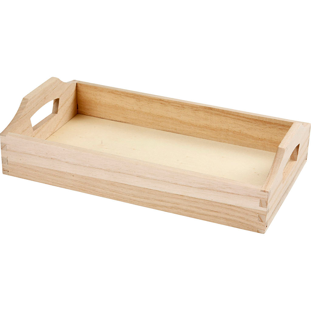 Creativ Company Tablett, Maße 30x17x5 cm, 1 Stück