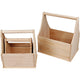 Flaschenhalter der Kreativfirma, AFM 24x17.5x28 cm, 3 Stück 1 Set