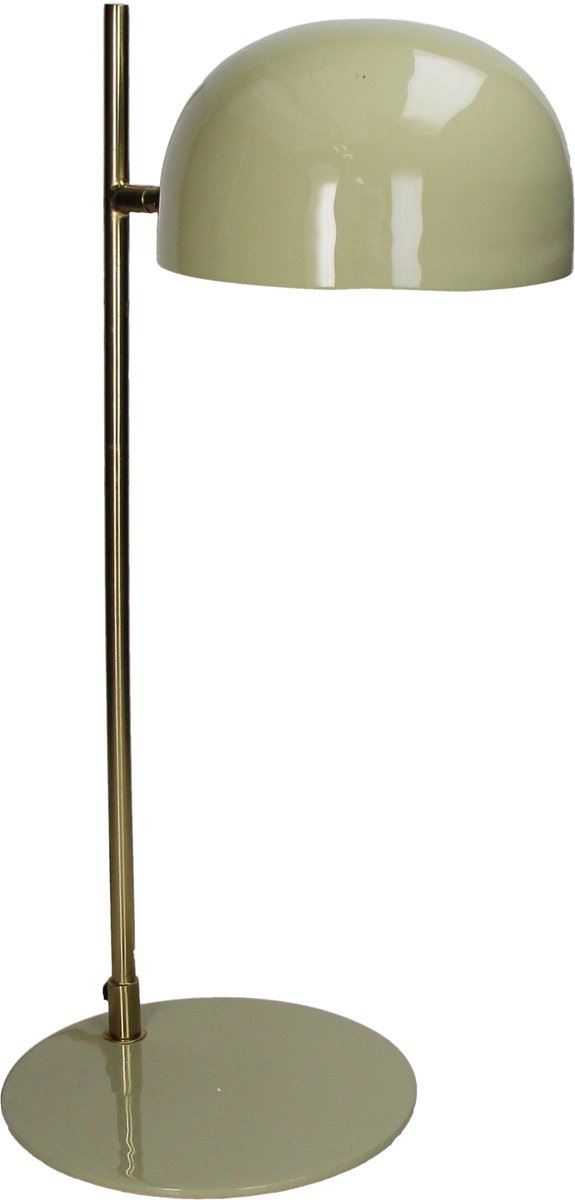 HD Collection Tischlampe Metall Salbei 25x19x50cm