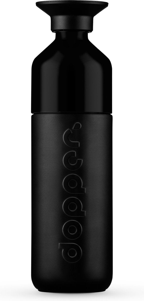 Dopper isoliert (580 ml) – leuchtendes Schwarz
