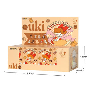 Uki Ukis Puppe, süßes Mädchen | 8 Stück