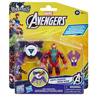 Marvel Avengers 10 cm Figur Epic Hero Super Gear Iron Man Man