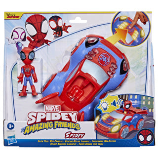 Hasbro Spidey und seine erstaunlichen Freunde glühen Tech Web-Crawler und Spidey Actionfigur