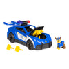 Paw Patrol – Suche, Rettung – Verfolgungsjagd mit Polizeiauto – mit Figur, Licht, Ton und 2 Projektilen – Spielzeugfahrzeuge