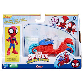 Hasbro Spidey und Freunde Motorrad sortiert | 2 Stk
